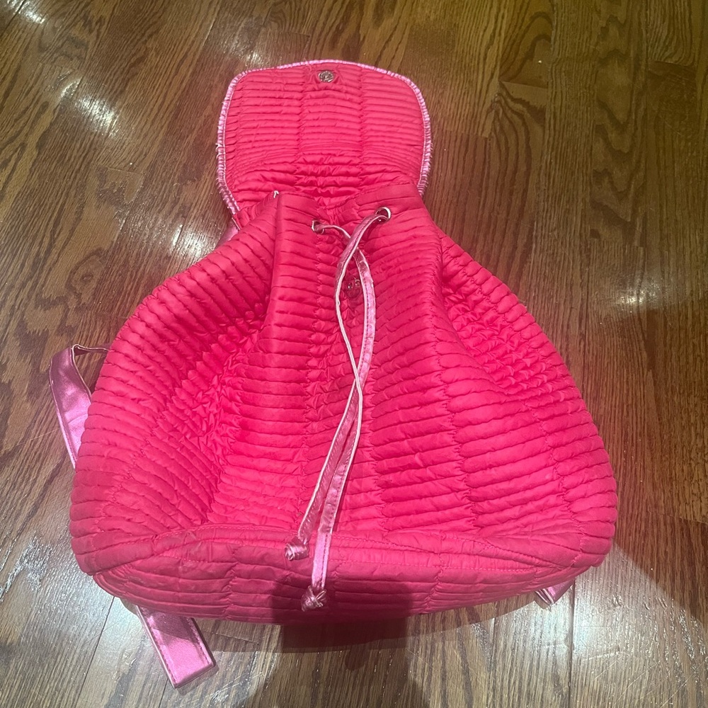 Pink school knapsack - Picture 2 of 6